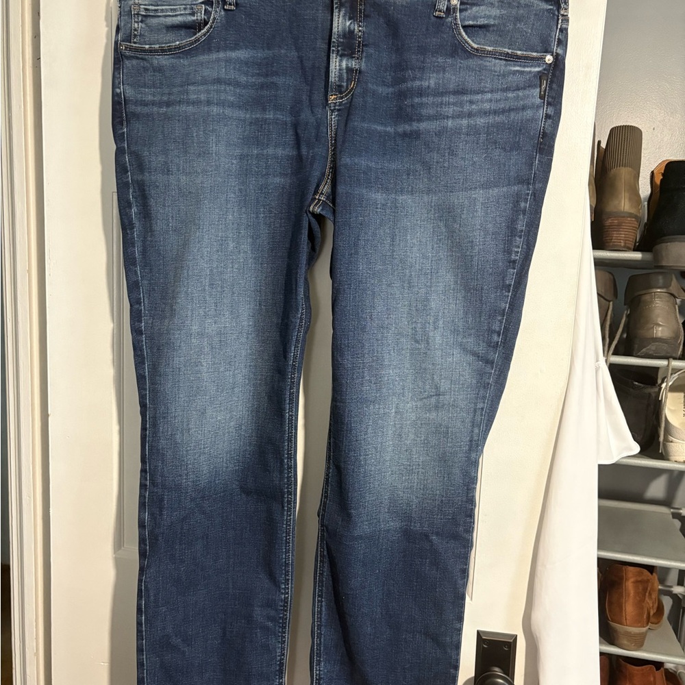 Silver Jeans Co. Dark Blue Denim